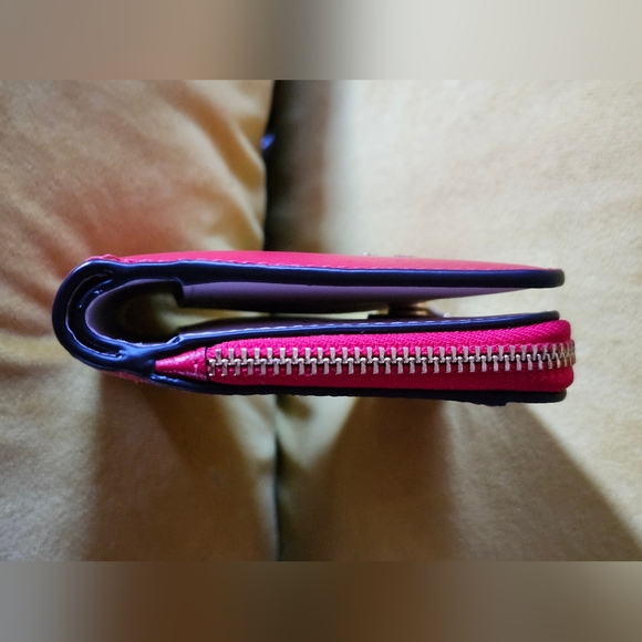 NWT Kate Spade RUBY RED ZIP Wallet - Picture 3 of 16